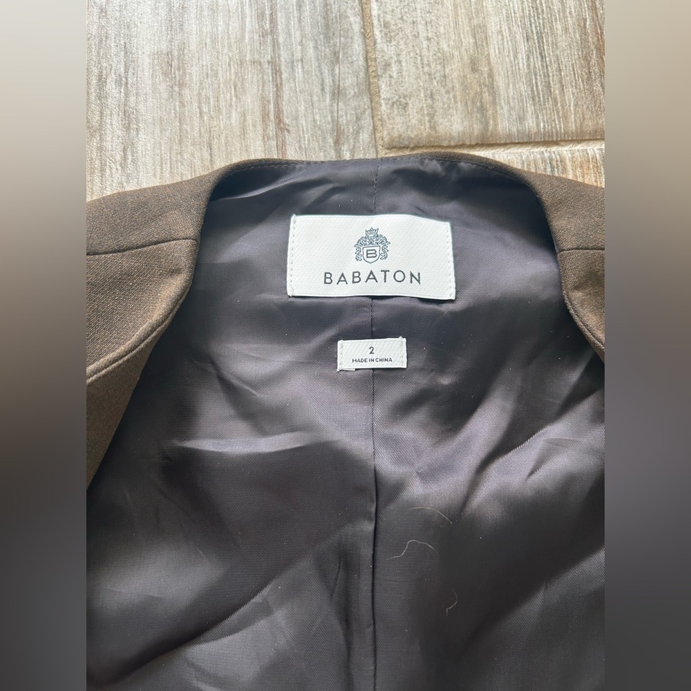Aritzia Babaton Brown Vest 2 - Picture 3 of 4